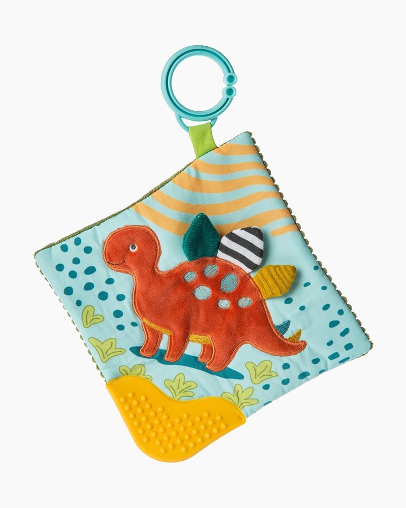 Pebblesuarus Dino Crinkle Teether