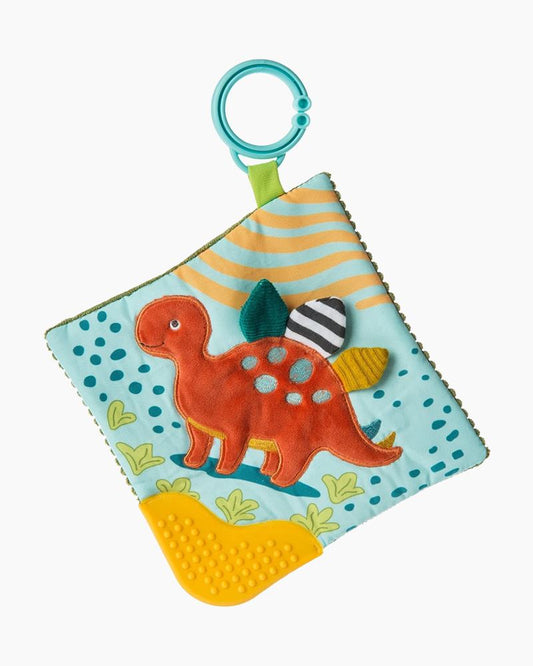 Pebblesuarus Dino Crinkle Teether