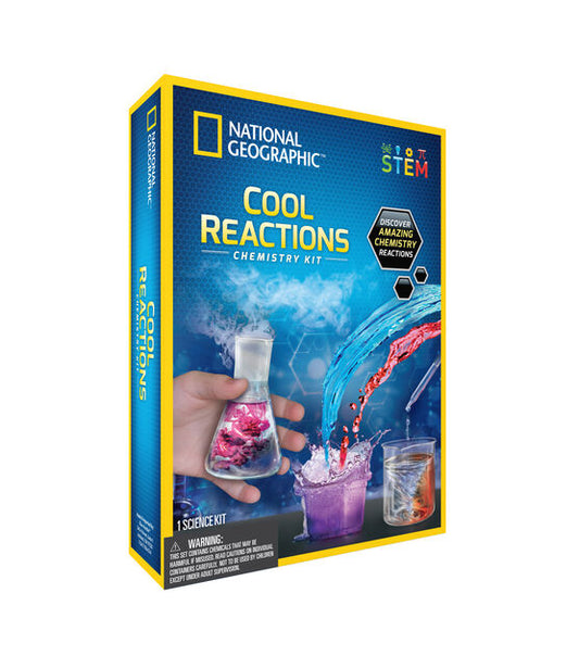 NAT GEO CHEMISTRY KIT COOL REACTIONS