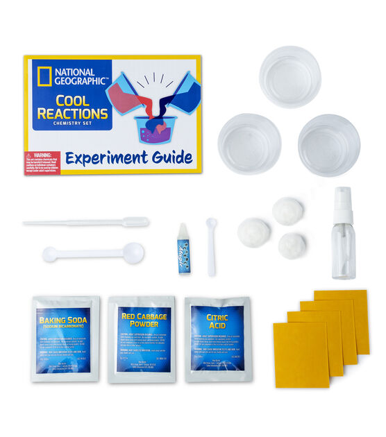 NAT GEO CHEMISTRY KIT COOL REACTIONS