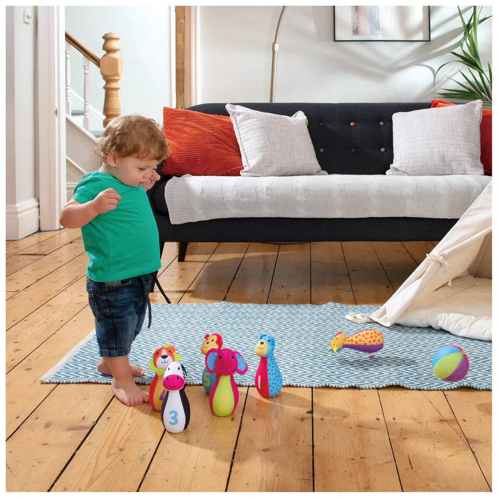 Jungle Pals Skittles (Bowling) Set