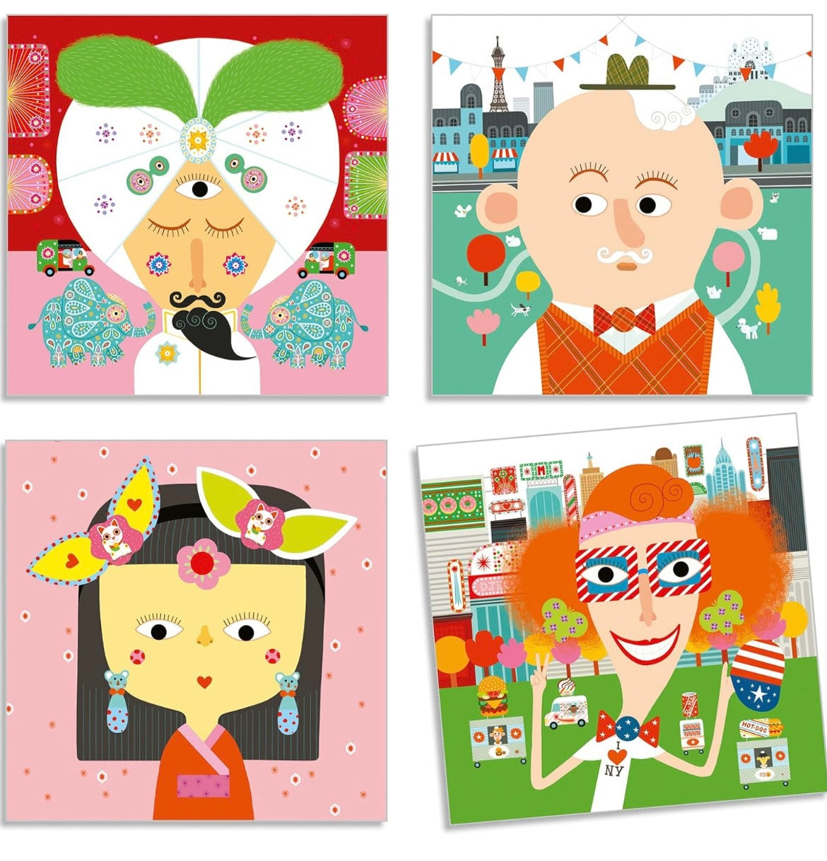 Create With Stickers: Make a Face