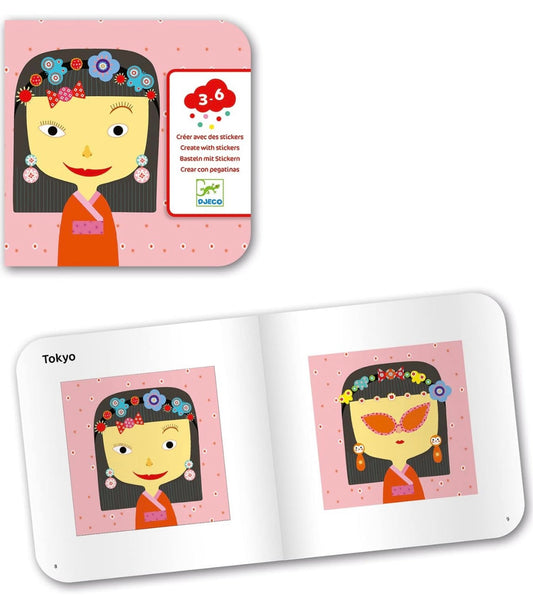 Create With Stickers: Make a Face