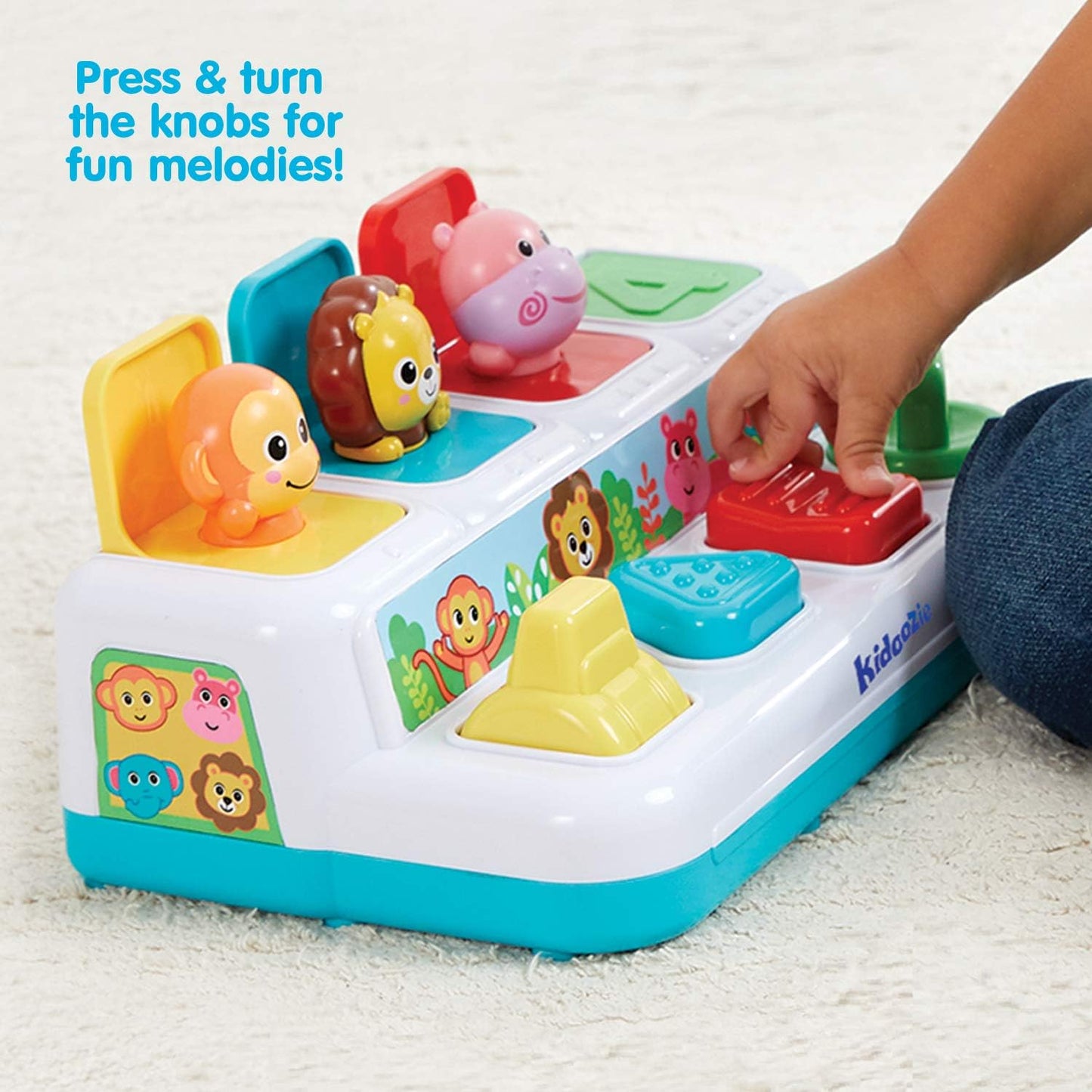 Kidoozie Pop n' Play Animal Friends
