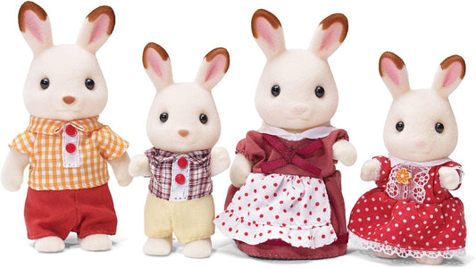 Calico Critters Hopscotch Rabbit Family