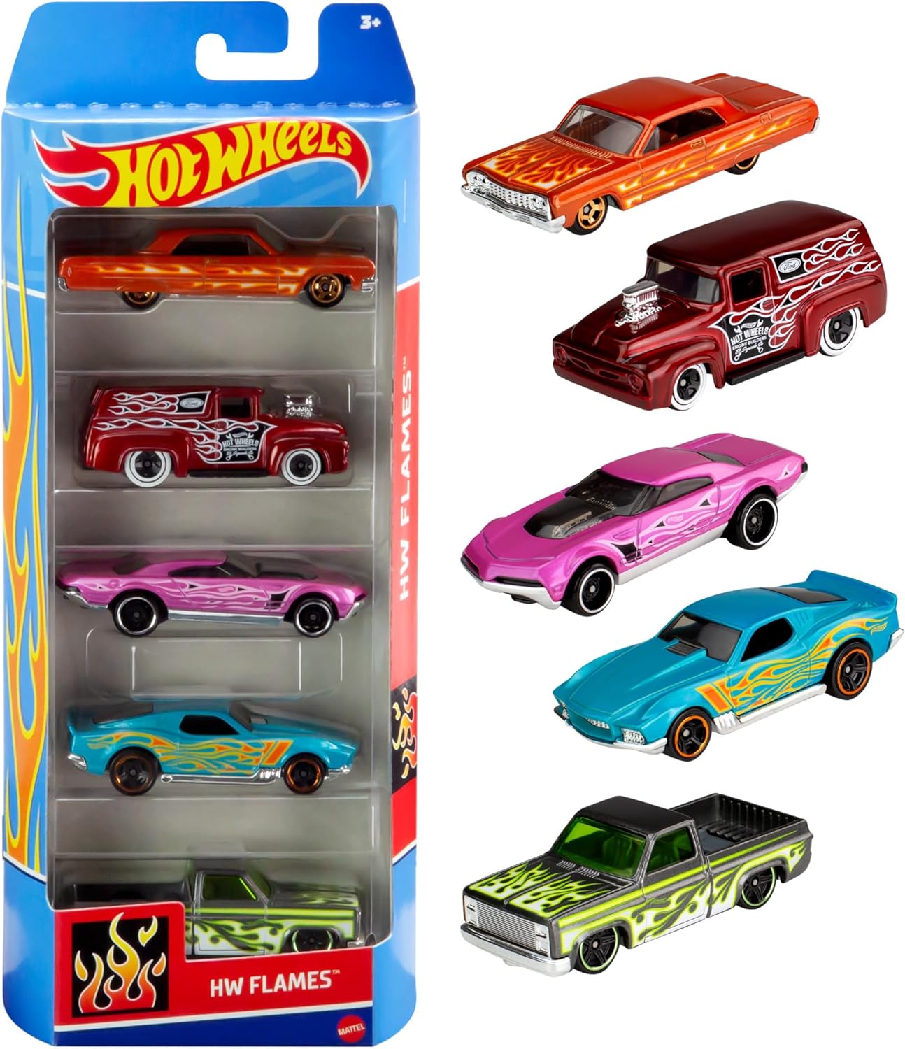 Hot Wheels 5 Car Pack