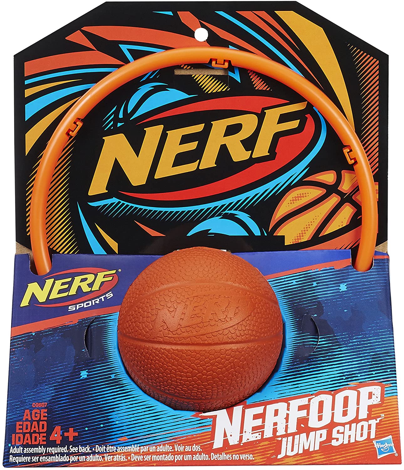 Nerf Hoop Basketball Set