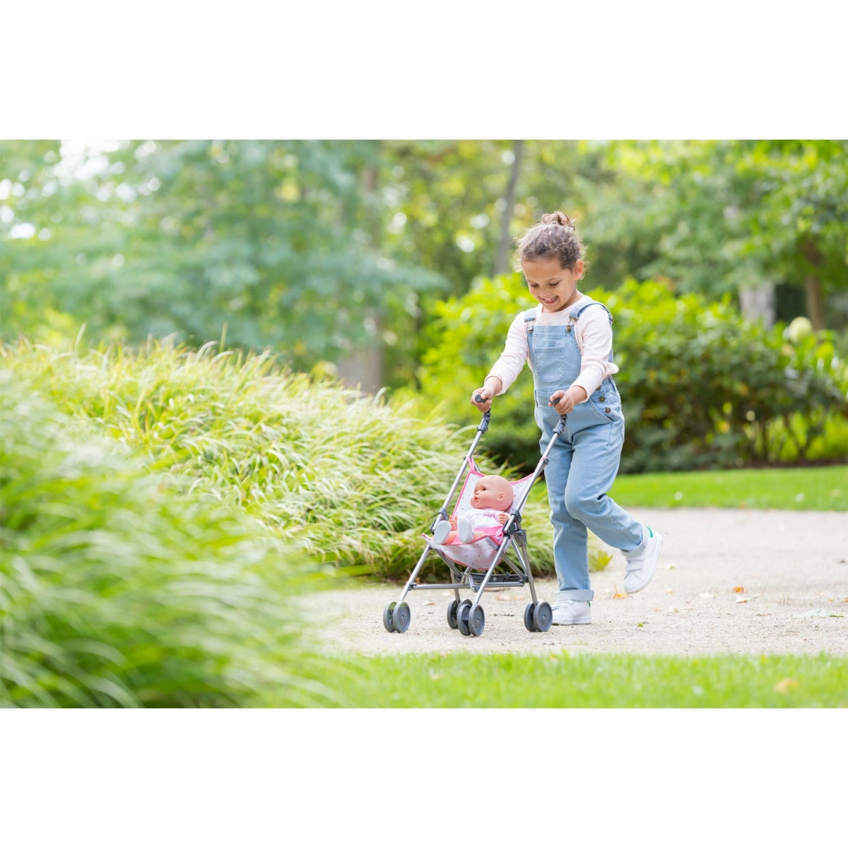 Doll Umbrella Stroller - Pink