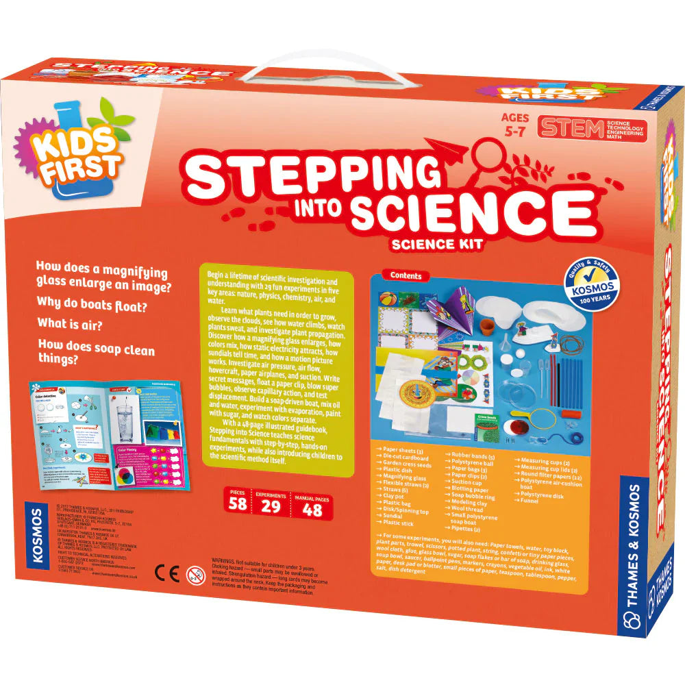 Kid's First Stepping into Science