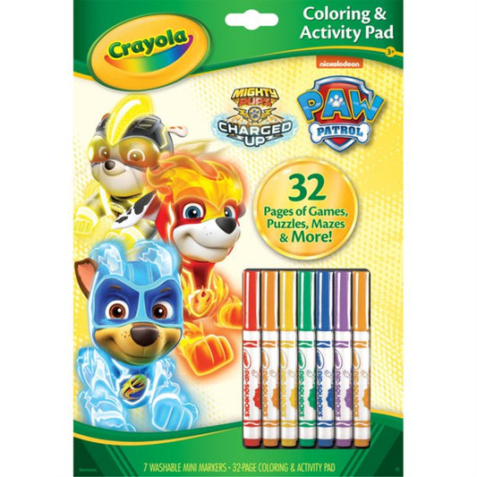 Crayola Coloring & Activity Pad Paw Patrol