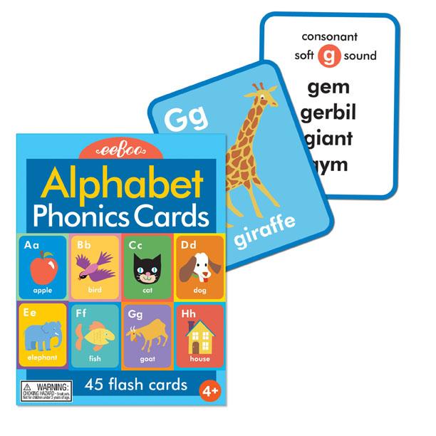 Alphabet and Phonics Flashcards