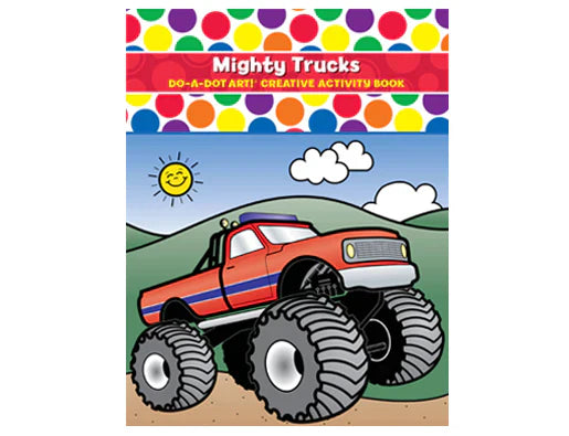 DO-A-DOT ART MIGHTY TRUCKS ACTIVITY BOOK