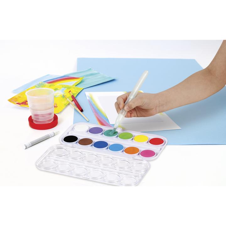 Young Artist Learn To Watercolor