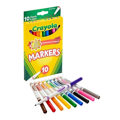 Crayola Classic Fine Markers - 10 ct.